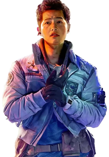 Space Sweepers Song Joong Ki Grey Jacket
